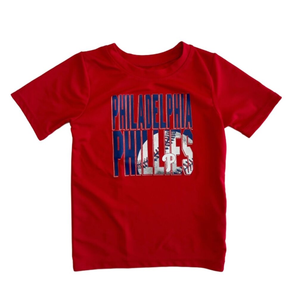 Philadelphia Phillies Baseball Toddler Boys' T-shirt | Size 4T | Red